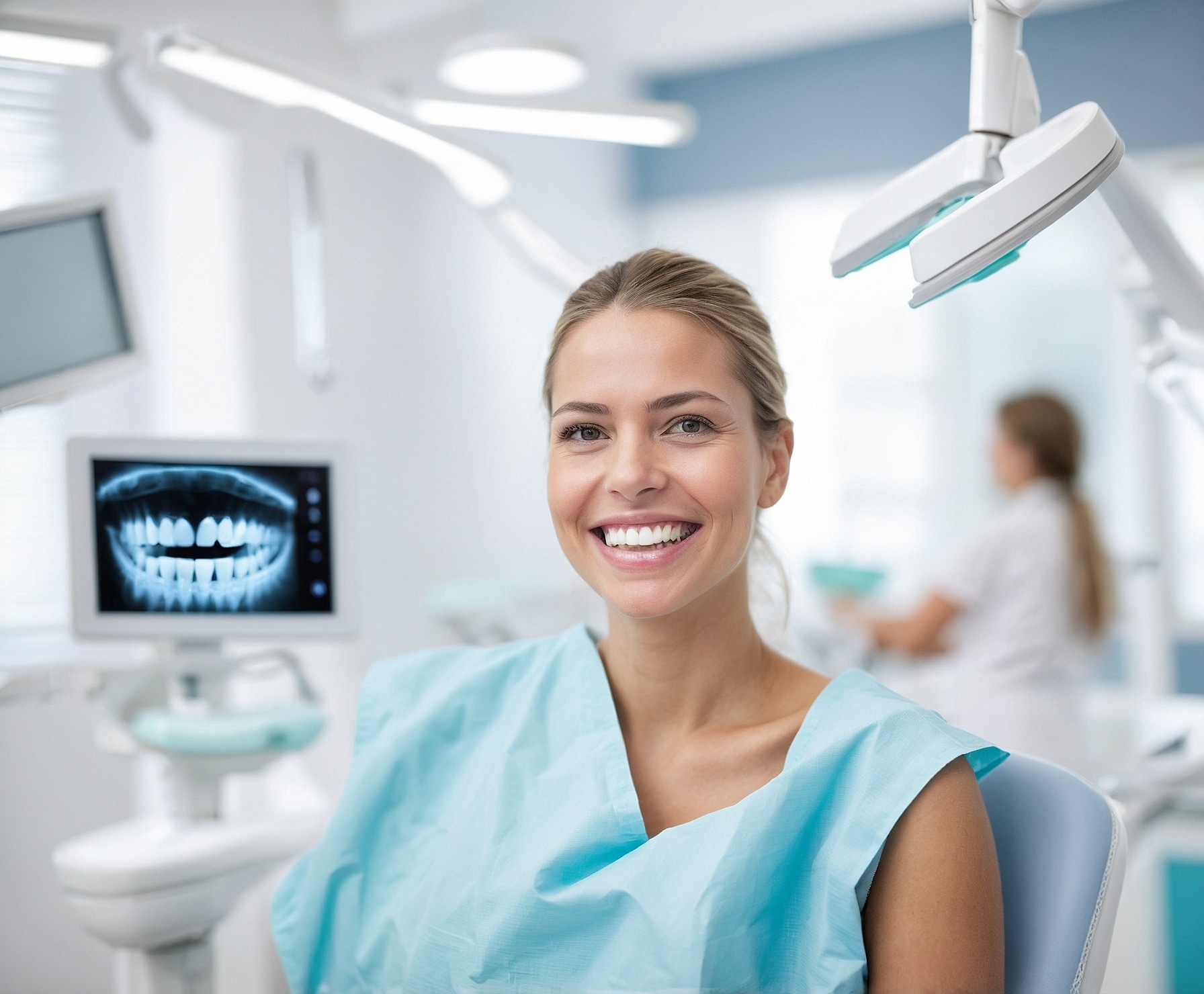 Sonrisa blanca y saludable, técnica sin dolor